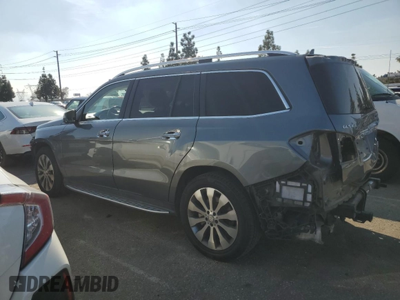 2017 Mercedes-Benz GLS 450 with VIN 4JGDF6EEXHA966316, listed as a Copart auction lot 42921734 with 79,715 mi miles and . Bid and sale history available at DreamBid. Image 2.