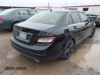 2010 Mercedes-Benz C-Class C 300 Sport with VIN WDDGF5EB5AR101722, listed as a IAAI auction lot 41714757 with 203,528 mi miles. Bid and sale history available at carsss.com. Image 4.
