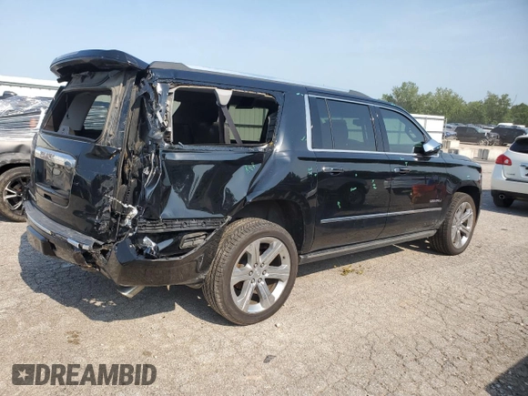 2019 GMC Yukon XL Denali with VIN 1GKS2HKJ7KR174772, listed as a Copart auction lot 63087134 with 69,692 mi miles and Salvage Title. Bid and sale history available at carsss.com. Image 3.