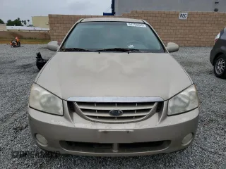 2005 Kia Spectra LX with VIN KNAFE122655108260, listed as a Copart auction lot 53750355 with 146,157 mi miles and Clean Title. Bid and sale history available at carsss.com. Image 5.
