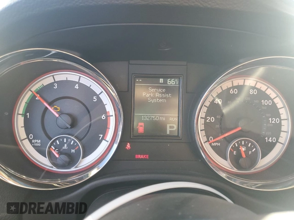 2011 Dodge Durango R/T with VIN 1D4SD6GTXBC682051, listed as a Copart auction lot 83806434 with 132,750 mi miles and Salvage Title. Bid and sale history available at carsss.com. Image 9.
