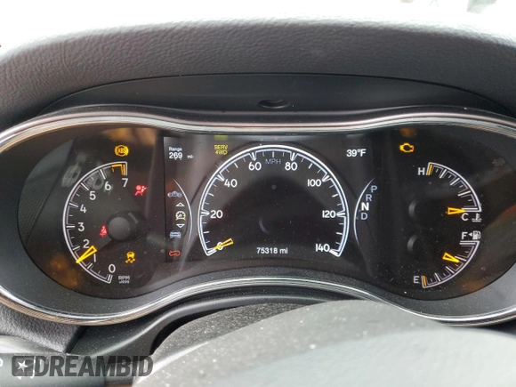2019 Jeep Grand Cherokee Upland with VIN 1C4RJFAG9KC818833, listed as a Copart auction lot 43029015 with 75,318 mi miles and Salvage Title. Bid and sale history available at DreamBid. Image 9.