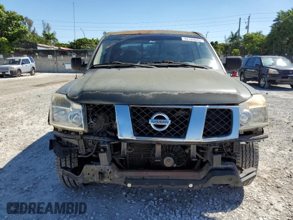2004 Nissan Titan LE with VIN 1N6AA07AX4N512077, listed as a Copart auction lot 46105645 with 175,412 mi miles and Salvage Title. Bid and sale history available at DreamBid. Image 5.