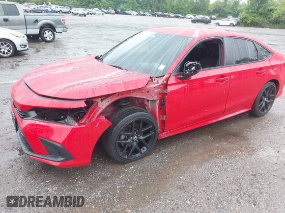 2022 Honda Civic Sport z VIN 2HGFE2F51NH605045, wystawiony jako IAAI lot #42352645 z przebiegiem 28 151 mil mil oraz . Historia ofert i sprzedaży dostępna na DreamBid. Obrazek 2.