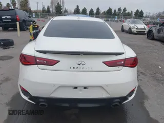 2021 Infiniti Q60 Red Sport 400 with VIN JN1FV7LK1MM530013, listed as a IAAI auction lot 41461752 with 52,844 mi miles and . Bid and sale history available at DreamBid. Image 16.