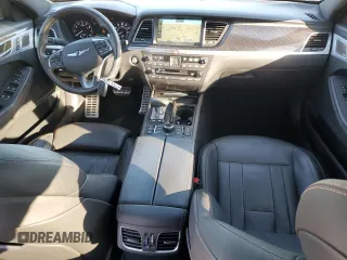 2018 Genesis G80 3.3T Sport with VIN KMHGN4JB5JU243638, listed as a Copart auction lot 75914214 with 67,778 mi miles and Salvage Title. Bid and sale history available at carsss.com. Image 8.