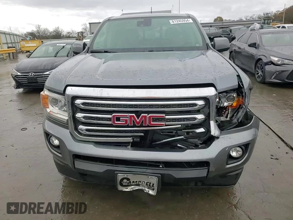2018 GMC Canyon 2WD SLE with VIN 1GTG5CEN5J1216265, listed as a Copart auction lot 81245954 with 77,464 mi miles and Salvage Title. Bid and sale history available at carsss.com. Image 13.