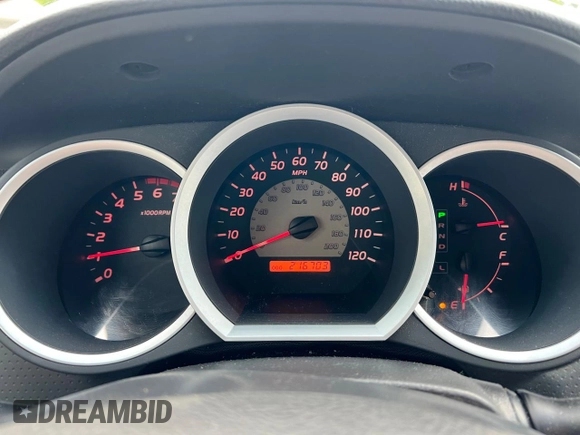 2009 Toyota Tacoma with VIN 3TMMU52N99M009737, listed as a Copart auction lot 60346815 with 216,703 mi miles and Clean title. Bid and sale history available at DreamBid. Image 8.