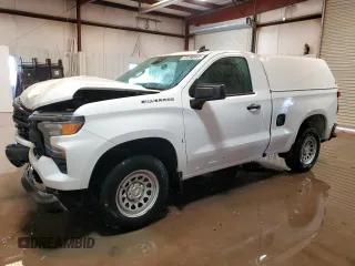 2023 Chevrolet Silverado 1500 Work Truck with VIN 3GCNAAEK6PG365226, listed as a Copart auction lot 50521225 with 134,959 mi miles and Clean Title. Bid and sale history available at carsss.com. Image 1.