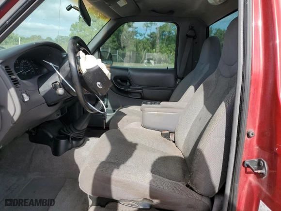 2002 Ford Ranger XL with VIN 1FTYR10D22TA24609, listed as a Copart auction lot 53474265 with 166,355 mi miles and Salvage Title. Bid and sale history available at carsss.com. Image 7.