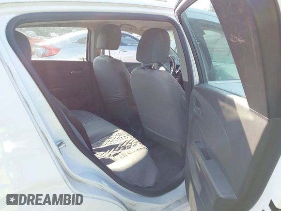 2012 Chevrolet Sonic LT with VIN 1G1JC6SH3C4104943, listed as a IAAI auction lot 42573791 with 118,316 mi miles and . Bid and sale history available at DreamBid. Image 8.