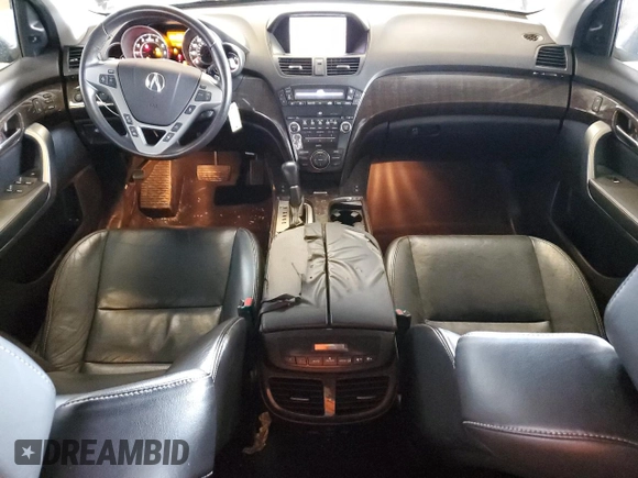 2010 Acura MDX Advance with VIN 2HNYD2H51AH509203, listed as a Copart auction lot 49071405 with 154,261 mi miles and Salvage Title. Bid and sale history available at DreamBid. Image 8.