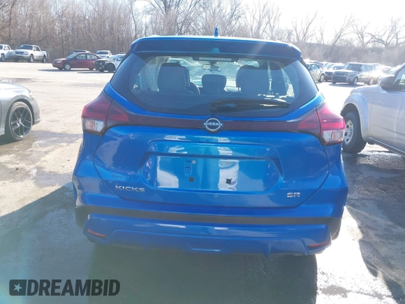 2024 Nissan Kicks SR with VIN 3N1CP5DV3RL495793, listed as a IAAI auction lot 41077823 with 17,252 mi miles and . Bid and sale history available at DreamBid. Image 16.