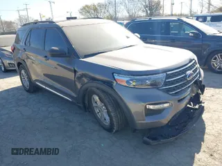2023 Ford Explorer XLT with VIN 1FMSK7DH4PGB05813, listed as a IAAI auction lot 41761801 with 11,191 mi miles. Bid and sale history available at carsss.com. Image 1.