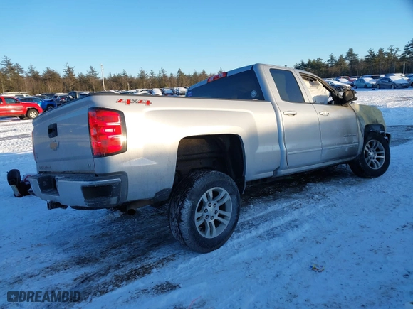 2017 Chevrolet Silverado 1500 LT with VIN 1GCVKREC3HZ307273, listed as a IAAI auction lot 41536457 with 1 mi miles. Bid and sale history available at carsss.com. Image 4.