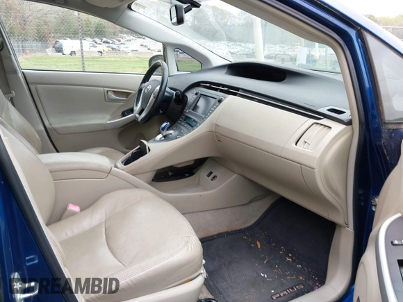 2010 Toyota Prius II with VIN JTDKN3DU3A0122524, listed as a IAAI auction lot 41960254 with 214,195 mi miles and . Bid and sale history available at DreamBid. Image 5.