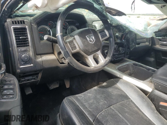 2018 Ram 2500 Laramie with VIN 3C6UR5NL7JG426666, listed as a Copart auction lot 56964865 with 77,686 mi miles and Salvage title. Bid and sale history available at DreamBid. Image 8.