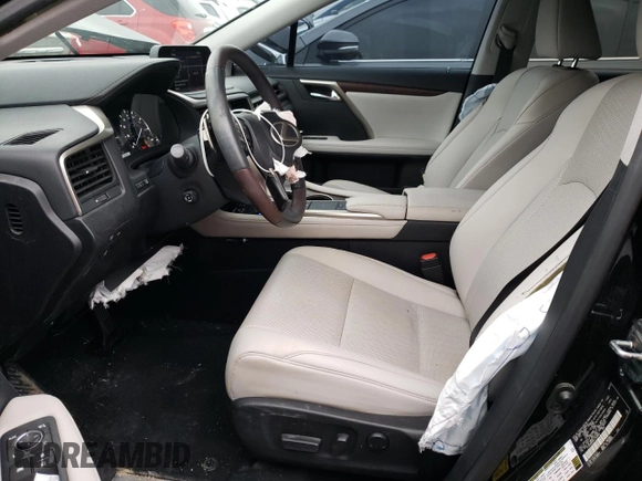 2020 Lexus RX 350 with VIN 2T2HZMDA8LC248862, listed as a Copart auction lot 43305323 with 38,956 mi miles and . Bid and sale history available at DreamBid. Image 7.