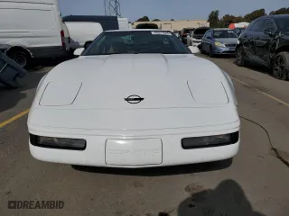 1994 Chevrolet Corvette with VIN 1G1YY22P0R5107401, listed as a Copart auction lot 45577645 with 66,662 mi miles and Salvage Title. Bid and sale history available at carsss.com. Image 5.