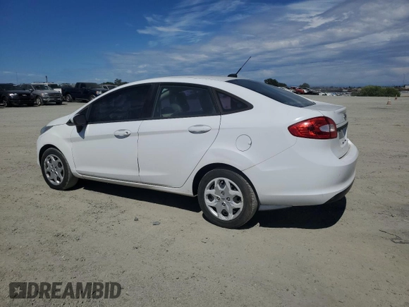 2013 Ford Fiesta S with VIN 3FADP4AJ3DM111257, listed as a Copart auction lot 66035815 with 43,216 mi miles and Clean title. Bid and sale history available at DreamBid. Image 2.
