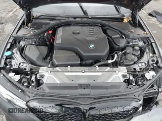 2022 BMW 3 Series 330i xDrive with VIN 3MW5R7J09N8C69868, listed as a IAAI auction lot 41462538 with 1 mi miles. Bid and sale history available at carsss.com. Image 10.
