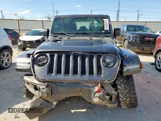2020 Jeep Wrangler Unlimited Rubicon with VIN 1C4HJXFG3LW234034, listed as a Copart auction lot 55484915 with 23,891 mi miles and Salvage title. Bid and sale history available at DreamBid. Image 5.