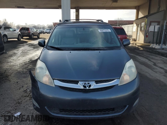 2008 Toyota Sienna XLE with VIN 5TDZK22C48S111583, listed as a Copart auction lot 46675375 with 211,383 mi miles and Salvage Title. Bid and sale history available at carsss.com. Image 5.