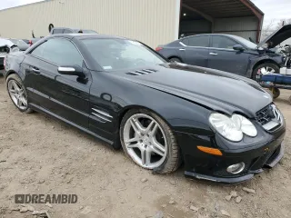 2008 Mercedes-Benz SL 550 with VIN WDBSK71F88F139671, listed as a Copart auction lot 42639315 with Not provided miles and Salvage title. Bid and sale history available at DreamBid. Image 4.