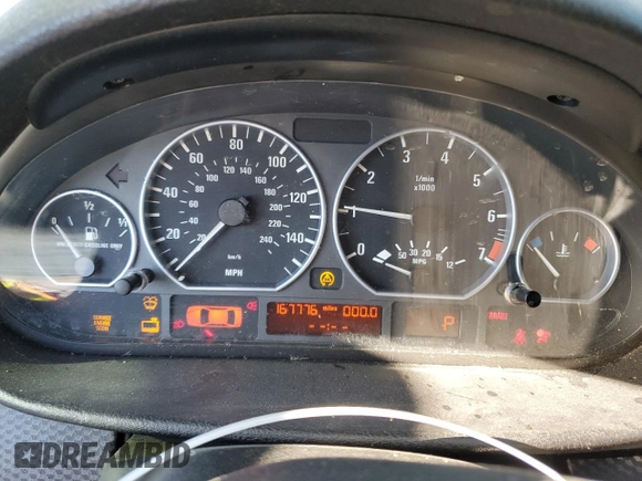 2004 BMW 3 Series 330i with VIN WBAEV53494KM34007, listed as a Copart auction lot 83388304 with 167,776 mi miles and Salvage Title. Bid and sale history available at carsss.com. Image 9.