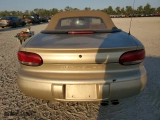 1998 Chrysler Sebring JX with VIN 3C3EL45H3WT276868, listed as a Copart auction lot 75484314 with 75,317 mi miles and Salvage Title. Bid and sale history available at carsss.com. Image 6.