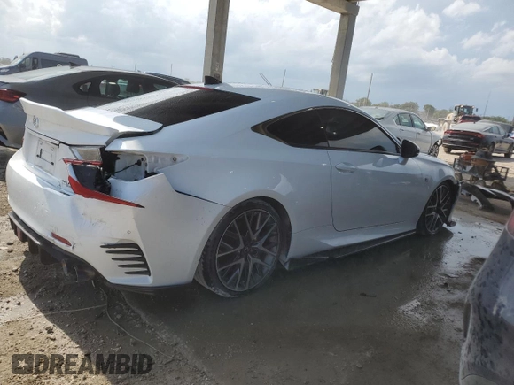 2016 Lexus RC 350 F Sport with VIN JTHHE5BC8G5012479, listed as a Copart auction lot 54840605 with 85,004 mi miles and Salvage title. Bid and sale history available at DreamBid. Image 3.