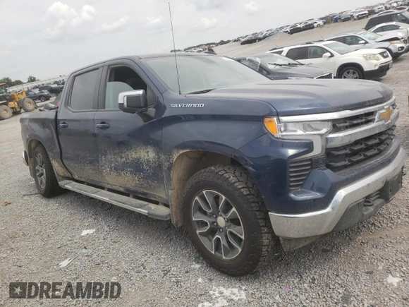 2023 Chevrolet Silverado 1500 LT with VIN 1GCPDDEK5PZ197905, listed as a Copart auction lot 62550894 with 0 mi miles and Non Repairable. Bid and sale history available at carsss.com. Image 4.