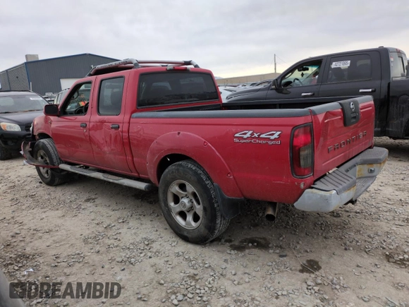 2004 Nissan Frontier SC with VIN 1N6MD29YX4C403429, listed as a Copart auction lot 43655135 with 105,282 mi miles and Salvage title. Bid and sale history available at DreamBid. Image 2.