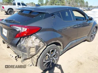 2018 Toyota C-HR XLE with VIN NMTKHMBXXJR021230, listed as a IAAI auction lot 41684693 with 157,438 mi miles and . Bid and sale history available at DreamBid. Image 4.