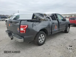 2019 Ford F-150 XL with VIN 1FTEW1CB4KKE45601, listed as a Copart auction lot 53000315 with 107,911 mi miles and Salvage title. Bid and sale history available at DreamBid. Image 3.