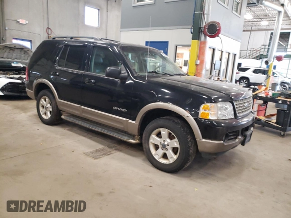 2004 Ford Explorer Eddie Bauer with VIN 1FMDU74W54UB82611, listed as a Copart auction lot 48782865 with 264,387 mi miles and Clean title. Bid and sale history available at DreamBid. Image 4.