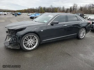 2016 Cadillac CT6 Luxury AWD with VIN 1G6KD5RSXGU150587, listed as a Copart auction lot 51260195 with 56,583 mi miles and Salvage Title. Bid and sale history available at carsss.com. Image 1.