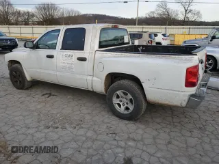 2006 Dodge Dakota SLT with VIN 1D7HE48K46S521050, listed as a Copart auction lot 87286144 with 252,799 mi miles and Salvage Title. Bid and sale history available at DreamBid. Image 2.