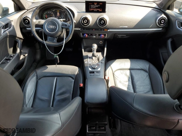 2016 Audi A3 e-tron Premium with VIN WAUUPBFF7GA131173, listed as a Copart auction lot 58340254 with 121,592 mi miles and Salvage Title. Bid and sale history available at carsss.com. Image 8.