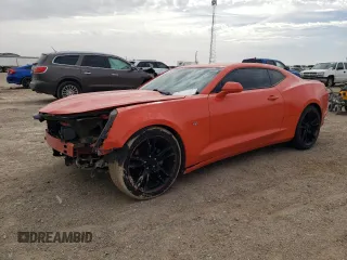 2019 Chevrolet Camaro 1LS with VIN 1G1FB1RX7K0136230, listed as a Copart auction lot 49166925 with 105,562 mi miles and Salvage title. Bid and sale history available at DreamBid. Image 1.