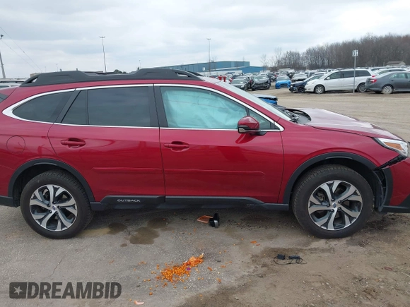 2022 Subaru Outback Limited with VIN 4S4BTANC8N3133115, listed as a IAAI auction lot 42012903 with 57,205 mi miles and . Bid and sale history available at DreamBid. Image 14.