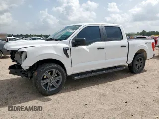 2023 Ford F-150 XL with VIN 1FTEW1CP9PKG21142, listed as a Copart auction lot 63073825 with 18,539 mi miles and Salvage title. Bid and sale history available at DreamBid. Image 1.