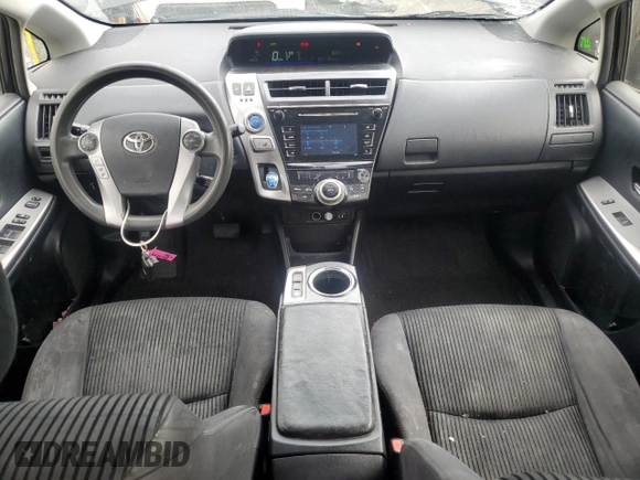 2015 Toyota Prius Two z VIN JTDZN3EU6FJ037076, wystawiony jako Copart lot #54576255 z przebiegiem 128 863 mil mil oraz Szkoda całkowita • Salvage title. Historia ofert i sprzedaży dostępna na DreamBid. Obrazek 8.