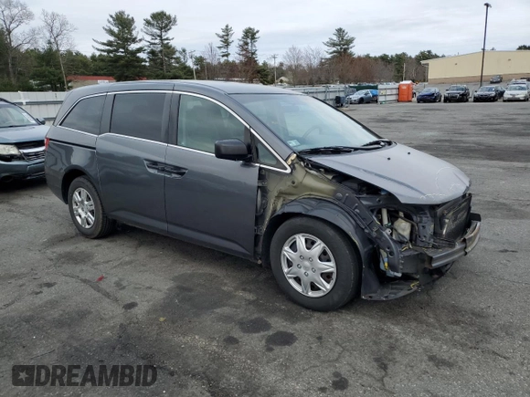 2011 Honda Odyssey LX z VIN 5FNRL5H29BB020494, wystawiony jako Copart lot #54120235 z przebiegiem 135 157 mil mil oraz Szkoda całkowita • Salvage title. Historia ofert i sprzedaży dostępna na DreamBid. Obrazek 4.