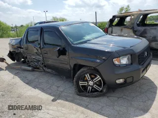 2014 Honda Ridgeline Sport with VIN 5FPYK1F78EB008533, listed as a Copart auction lot 57321645 with 160,623 mi miles and Salvage title. Bid and sale history available at DreamBid. Image 4.