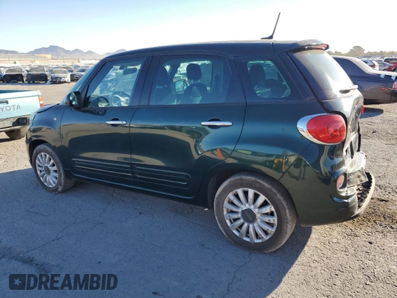 2014 FIAT 500L Easy with VIN ZFBCFABH1EZ023992, listed as a Copart auction lot 76139854 with 131,118 mi miles and Salvage Title. Bid and sale history available at carsss.com. Image 2.
