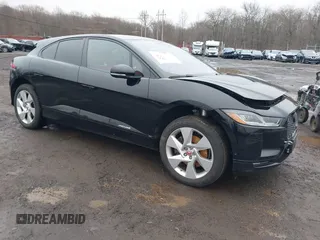 2019 Jaguar I-PACE SE with VIN SADHC2S14K1F71135, listed as a IAAI auction lot 41155996 with 45,800 mi miles. Bid and sale history available at carsss.com. Image 1.
