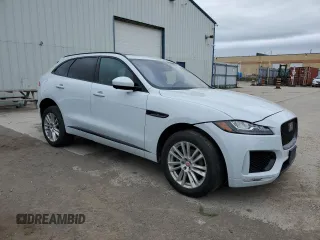 2020 Jaguar F-Pace 25t Checkered Flag Edition with VIN SADCP2FX6LA662984, listed as a Copart auction lot 55518465 with 39,981 mi miles and Clean title. Bid and sale history available at DreamBid. Image 4.