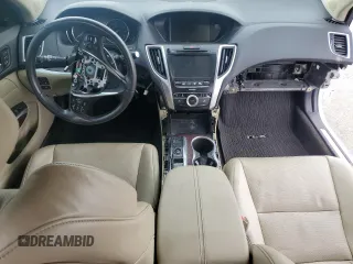 2015 Acura TLX V6 Advance with VIN 19UUB2F74FA025015, listed as a Copart auction lot 47667405 with 94,506 mi miles and Salvage Title. Bid and sale history available at carsss.com. Image 8.