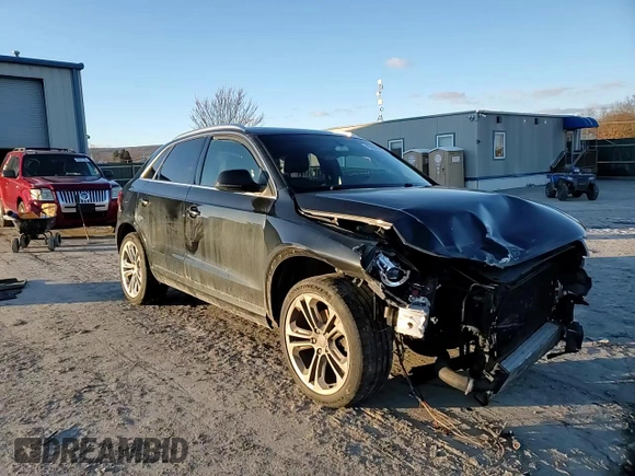 2015 Audi Q3 2.0T Prestige with VIN WA1GFCFS5FR010772, listed as a Copart auction lot 45697865 with 104,705 mi miles and Salvage Title. Bid and sale history available at carsss.com. Image 11.